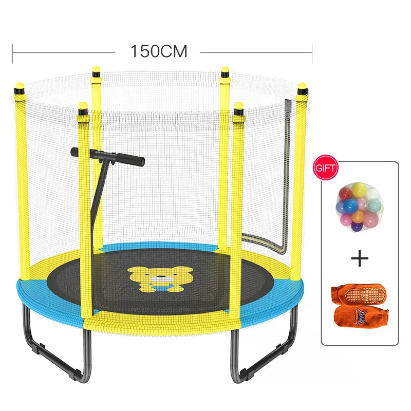 

Manufacturers High Quality Outdoor Indoor Kid Jumping Round Fitness Trampoline For Children, As picture