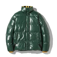 

Latest Custom Men Casual Shiny Polyester Bubble Warm Padded Puffer Jacket