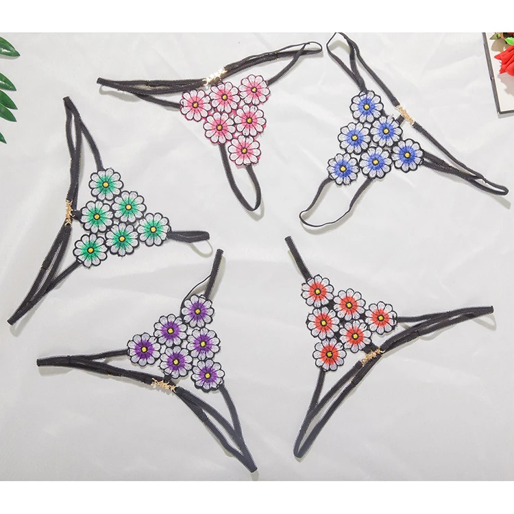 

Wholesale micro butterfly thong womens thong transparent