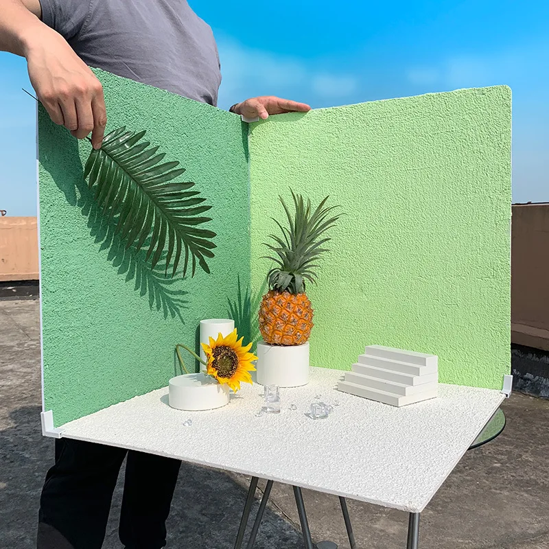 

80 x 60cm PVC Backdrop Board Coarse Sand Texture Cement Photo Photography Backdrop Board