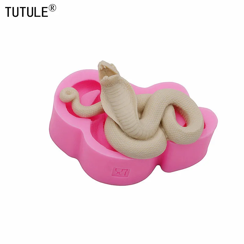 

Snake Silicone Mold Farm Chocolate Cookies Mold Snake Silicone Mold