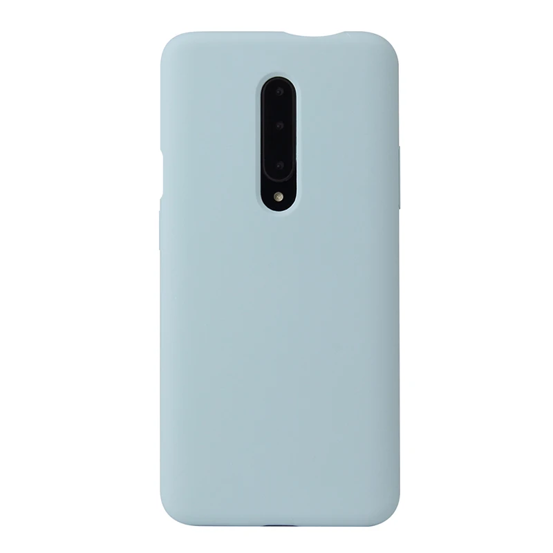 

2020 Ultra-thin Liquid Silicone Case For OnePlus 7 Pro Back Cover Phone Case Silicone Case For OnePlus 7 7T, 15 colors