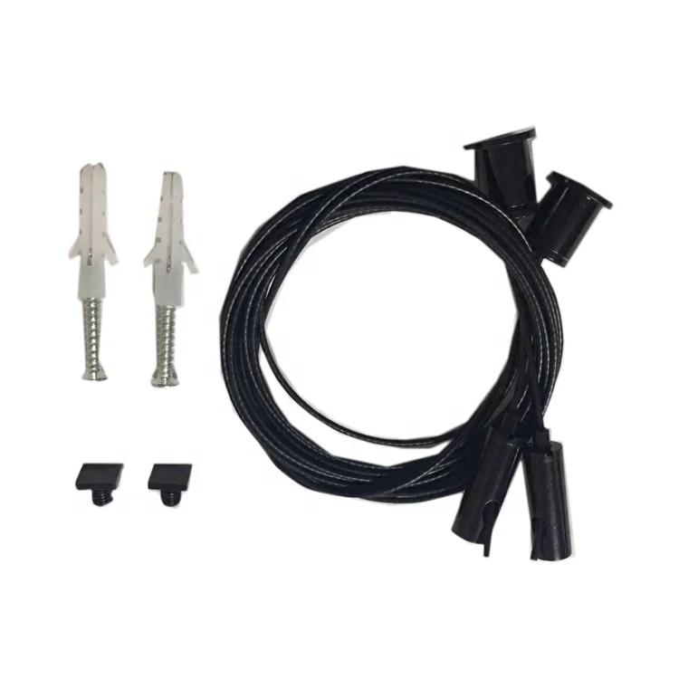 
HLINEAR Wire Pendant Lamp Holder Other Lighting Accessories Black Wire Lighting Accessories Ceiling 