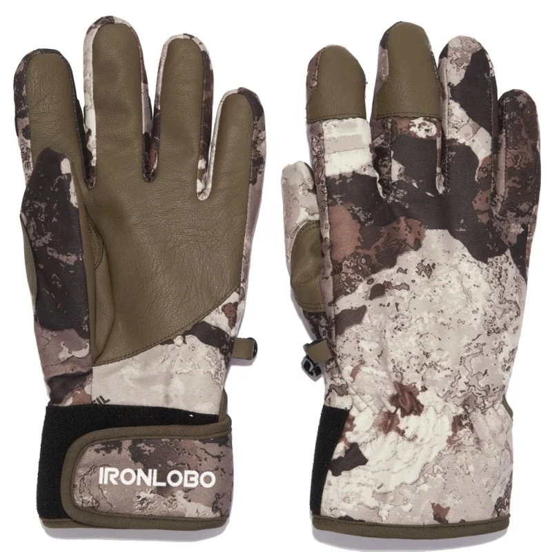 

Custom Full Finger Neoprene Men's Hunting Gloves for Men Women Camo Lightweight, Custom design