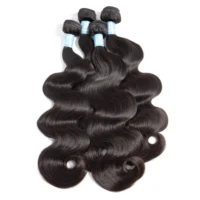 

10a Cheap Raw Virgin Mink Hair Extensions Vendors Brazilian Human Hair Body Wave Bundles with Lace Frontal Closure