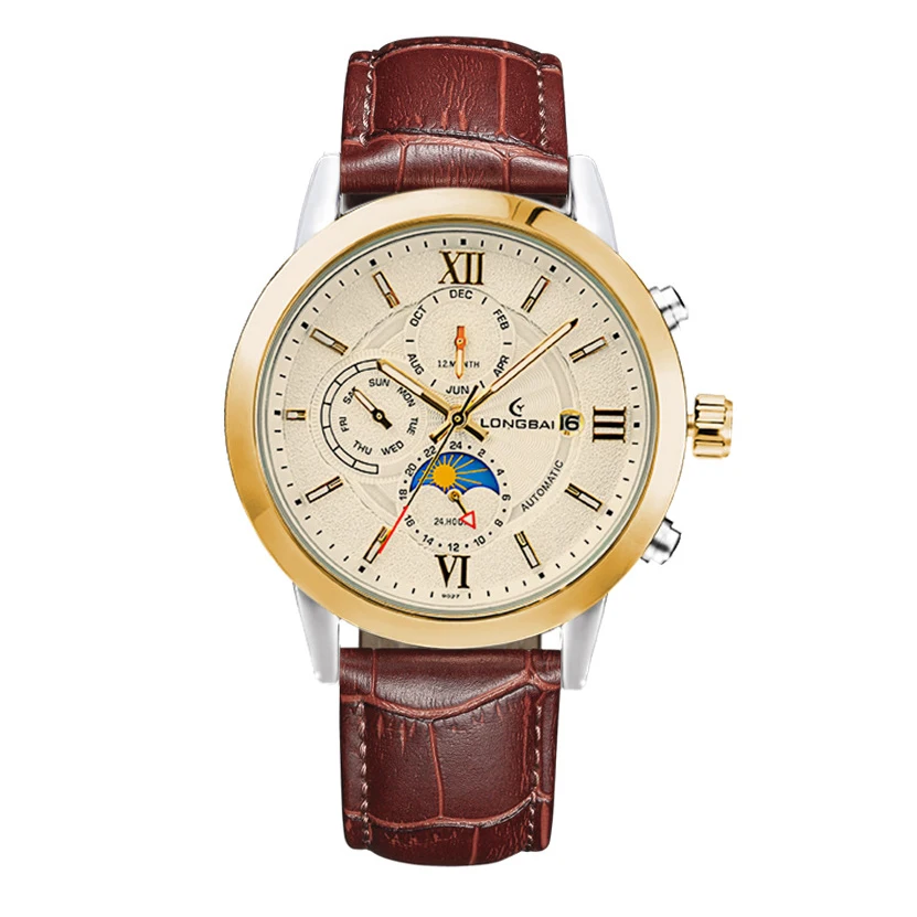 

Fashion Designer Wristwatches Leather Watches Automatic Original Watches Mechanical