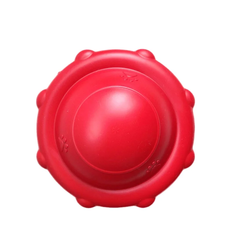 

Floating plastic UFO shape dog water disc toy in water