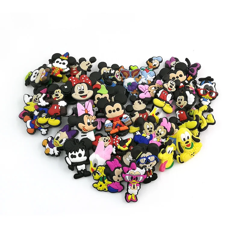 

1000pcs+ Cartoon character PVC Shoe Charms Action Figure Baby Accessories for Cro c Shoes HYB010