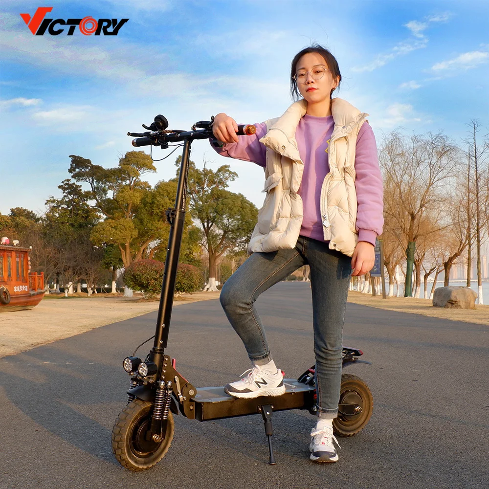 

Wholesale Off-road Fast Speed 55km/h 1600w Free Shipping Folding Adult Electric Scooter For Hot Sale
