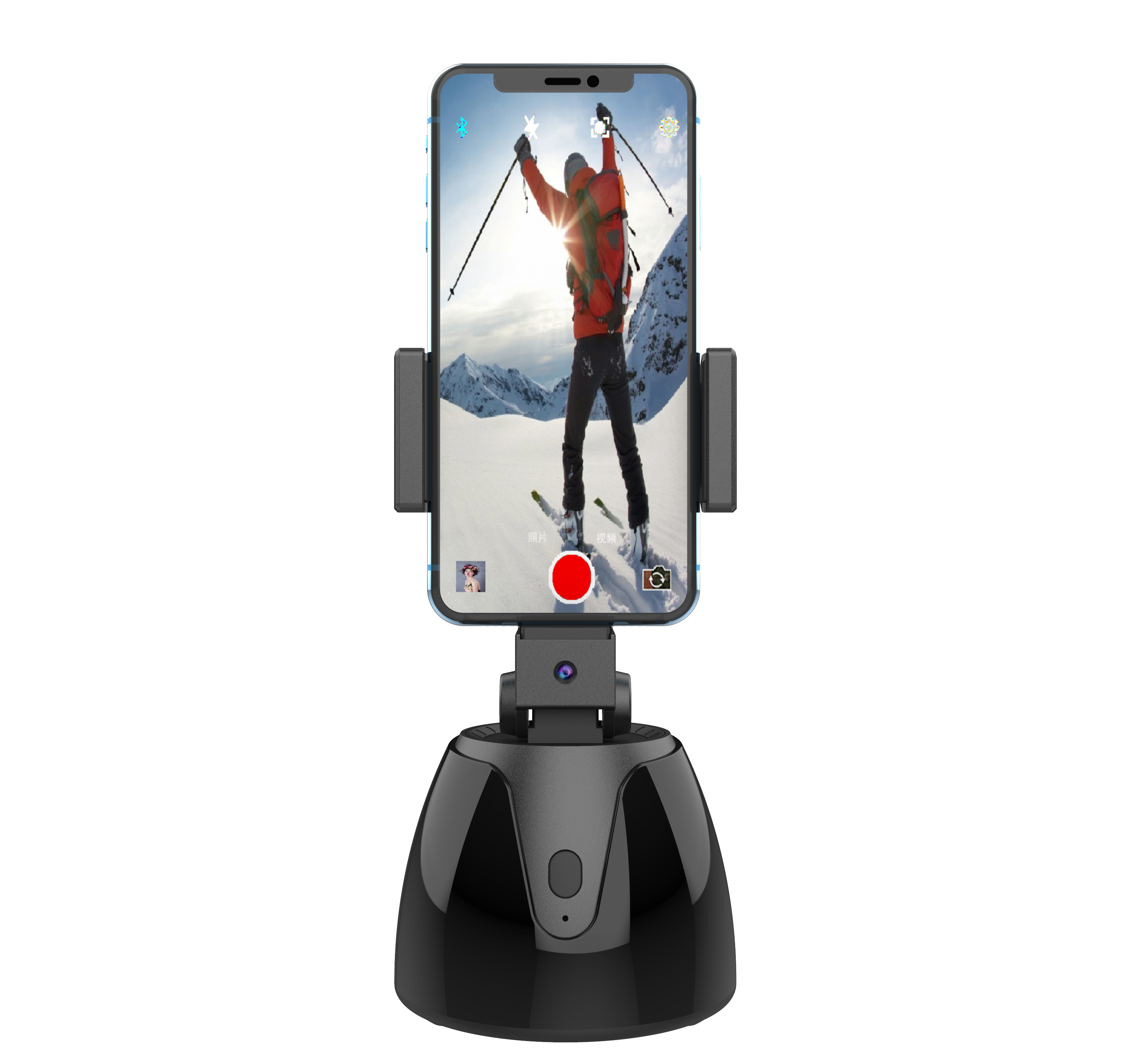 

3 in 1 Black Portable Bt Phone Selfie Stick Tripod for Smartphone