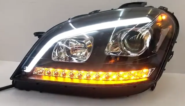 W164 GL550 ヘッドライト 2005-2008年式 メルセデス・ベンツ LED