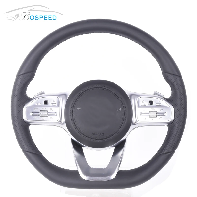 

Carbon fiber steering wheel for Mercedes Benz A 200 L sport car,leather steering wheel