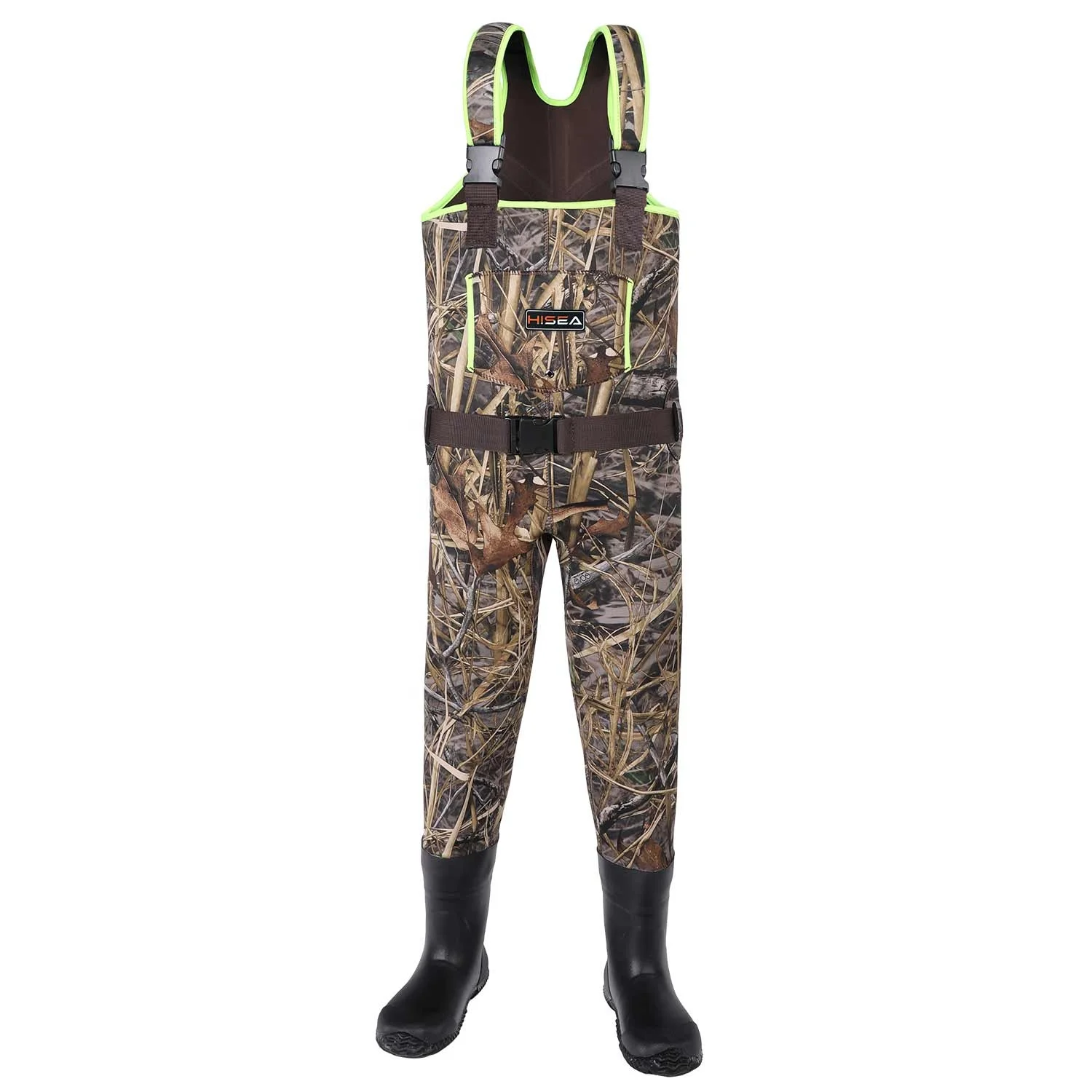 
Kids Chest Waders Neoprene Fishing Waders for Toddler & Children Youth Duck Hunting Waders for Kids with Boots 