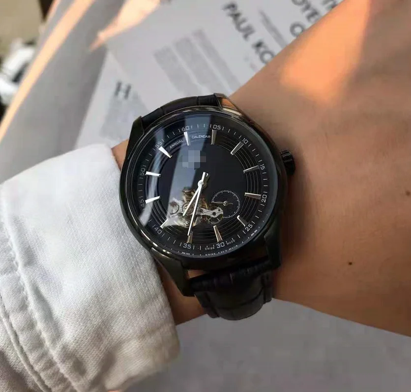 

business waterproof design new classic fashion date calendar quartz men watch