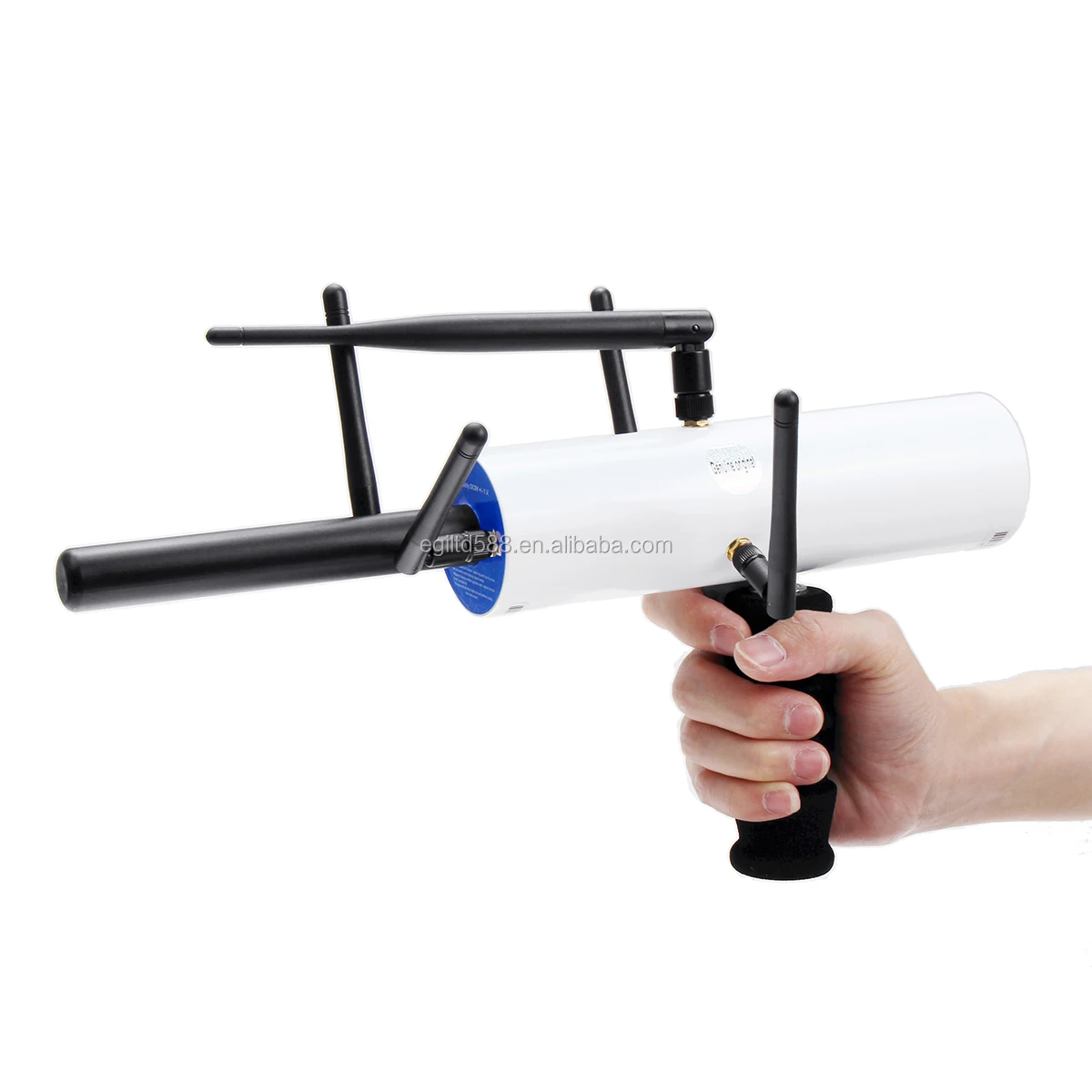 

White Color AKS Detector Long Range Gold Diamond Detector AKS 3D Metal Detector Gold Digger with 6 Antennas
