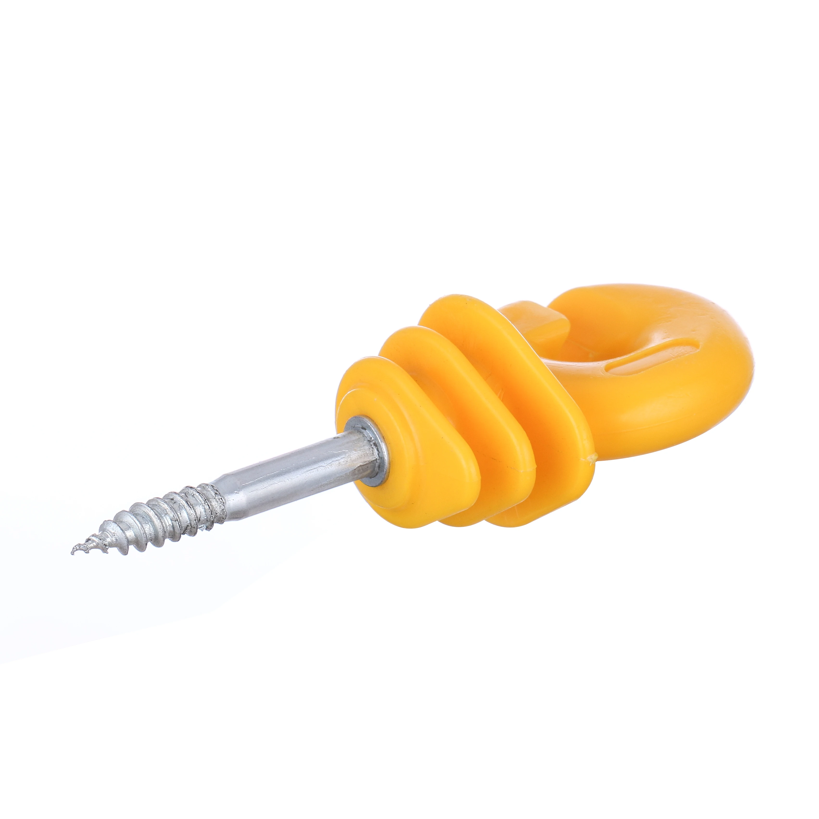

Woodscrew Insulator for8-10mm wire/ring insulators yellow, Black/yellow/white