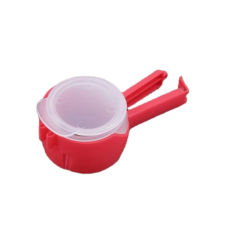 

Plastic Bag Moisture Sealing Clamp Colorful Clamp Sealer Convenient Food with Discharge Nozzle