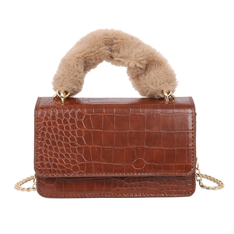 

2021 trendy women mini handbags girls accessories square pu handbag