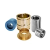 OEM machining flange bearing plastic steel brass reducer bushing