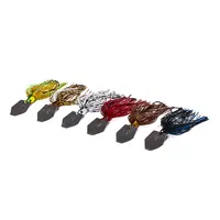 

rubber JIG spinnerbait blades saltwater lead jig head fishing lure spinner rubber jig with silicone skirt