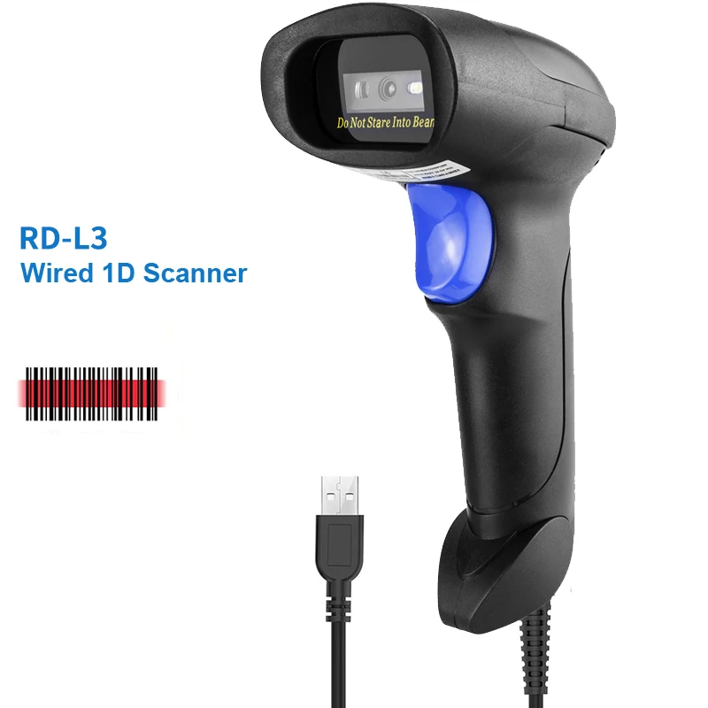 

RADALL RD-L5 Wired 2D Barcode Scanner AND NT-L8 Wireless QR Bar code Reader PDF417 for Tobacco Garment mobile payment Industry