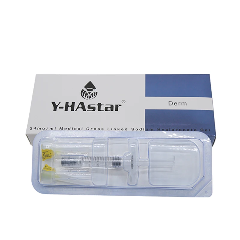 

Injectable Hyaluronic Acid Dermal Filler for 1ml 2ml 5ml 10ml 20ml, Transparent