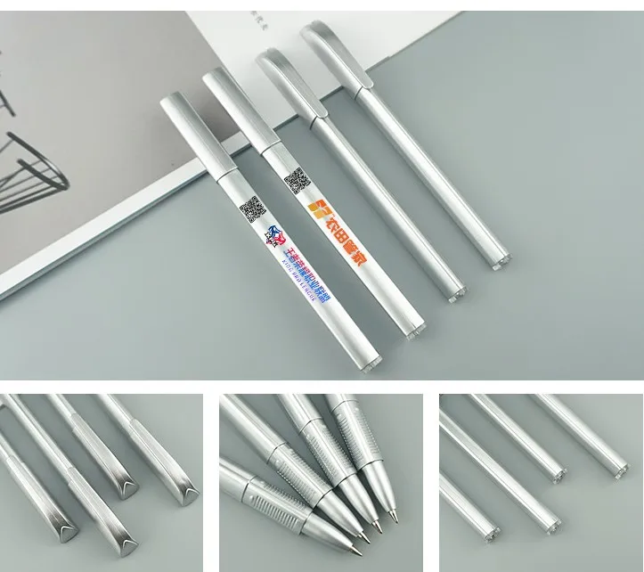 
Custom Logo Stock Gift Advertising Promotional Ink Gel Pen 