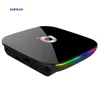 Q plus 4GB RAM 32GB ROM 64GB option Allwinner H6 6K hd receiver android 8.1 tv box decoder media player