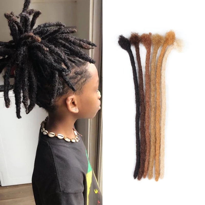 

VAST afro kinky human hair dreadlock extension 100% unprocessed remy human hair locs for women/men/kids can be dyed and bleached