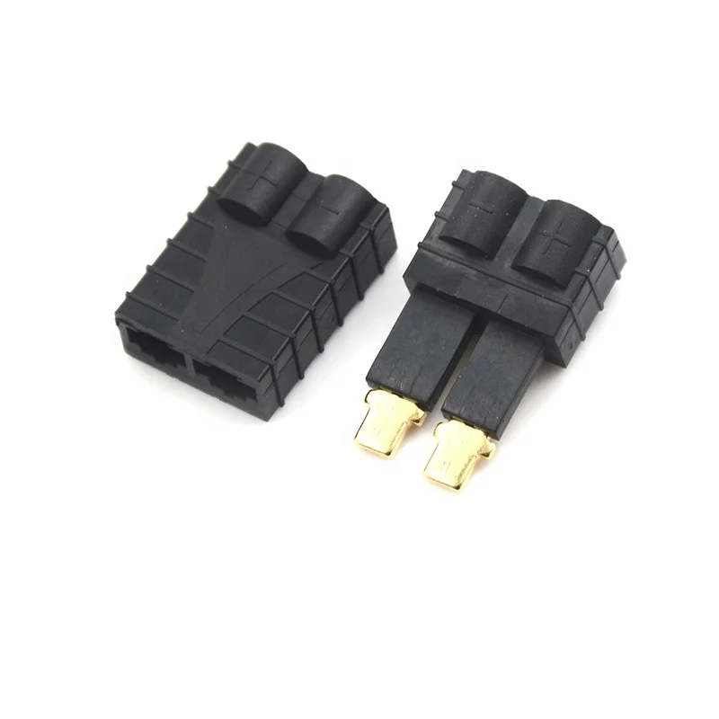 
High Current 150A TRX Connector Traxxas Gold-plated Female Male Plug With Cover Shell For RC Car Lipo Battery Brushless 