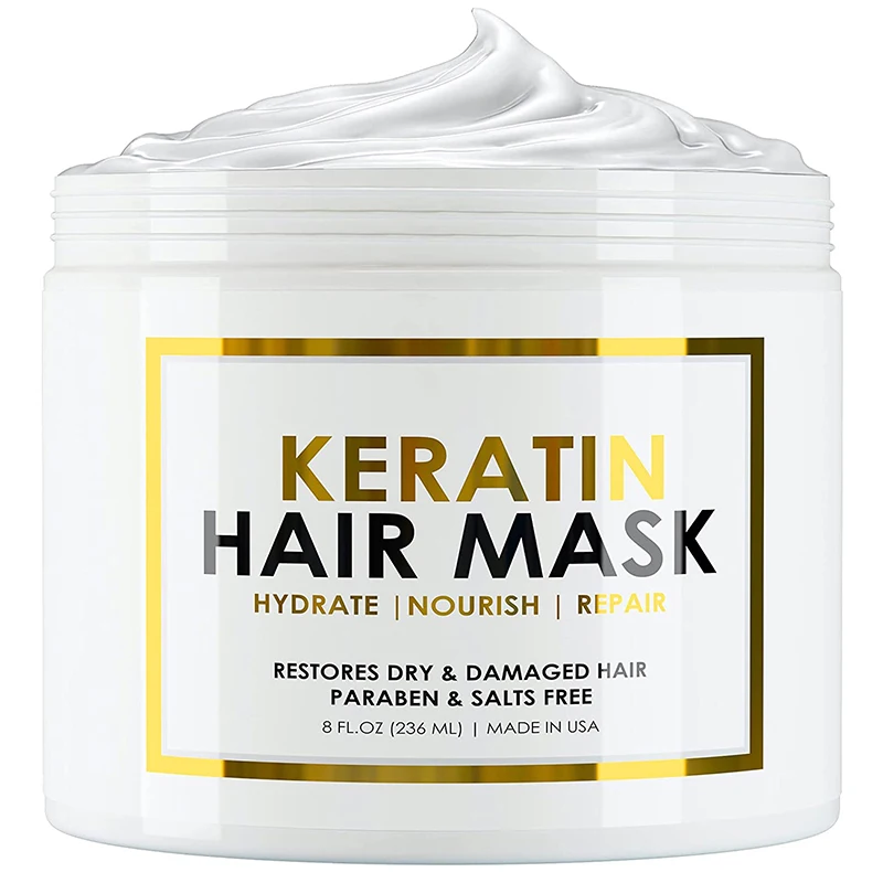 

2021 Premium Keratin Hair Professional Shine Treatment Volumizing Keratin Hair Mask For Sale