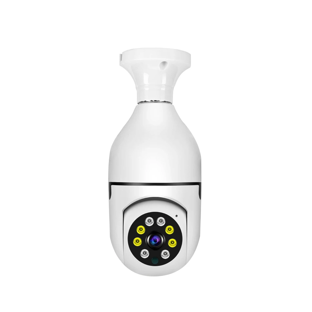 

Wifi Night Vision 1080P HD Security Home bulb camera 360 Degree With Lamp holder e27 Remote Control IP Camera