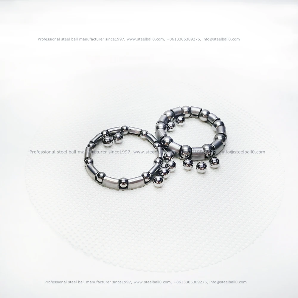 
7.938mmX13 high quality steel ball retainer for motorcycle ball cage 