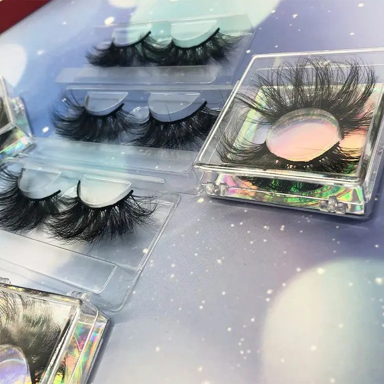 

Best Sellers Wholesale Lashes Private Label 5d 100% Mink Eyelashes Eyelash Vendors Bulk Customized Lash Boxes Lahes Packaging, Natural black or colorful