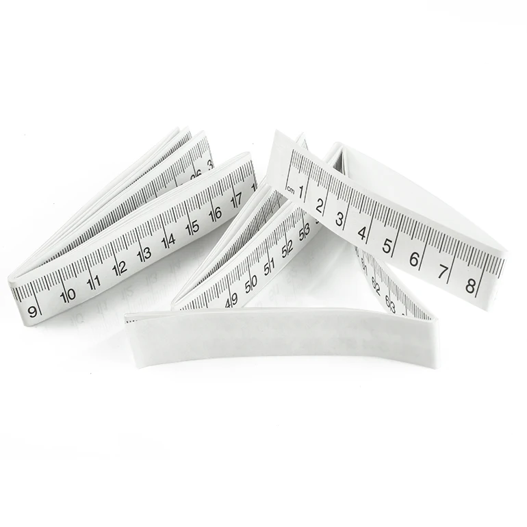 

Waterproof Ecofriendly 1.5m Medical Tape Measure Measuring Paper Ruler Infant Paper For Hospital, White