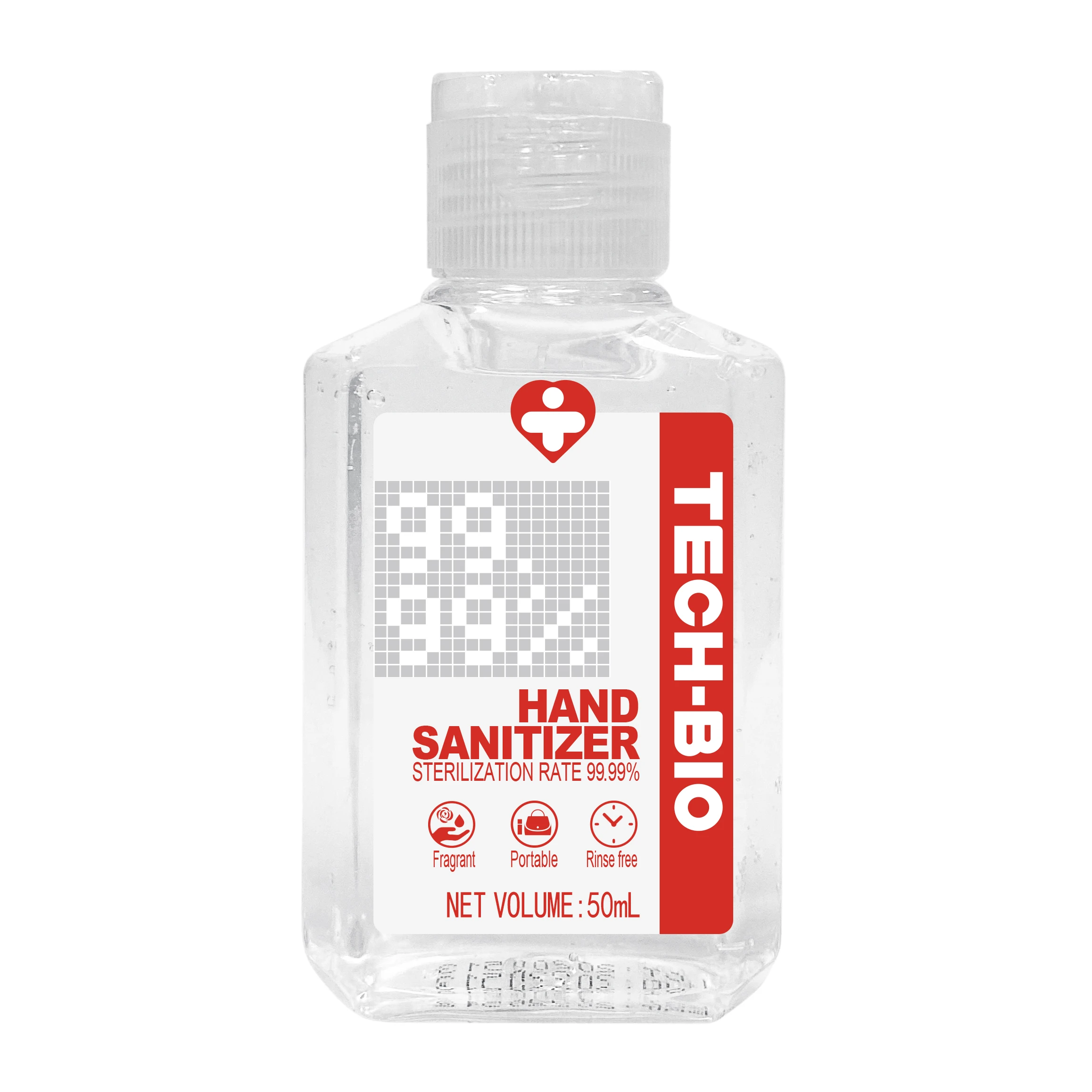 

OEM & ODM hand sanitizer 50ml Antiseptic Scented Hand Sanitizer Gel with 75% Alcohol