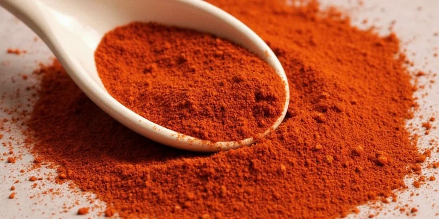Jar of homemade smoked paprika