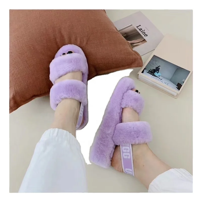 

Summer slippers snow shoes women fashion uggly sheepskin ankle slippers, Black/orange/red/grey,etc.