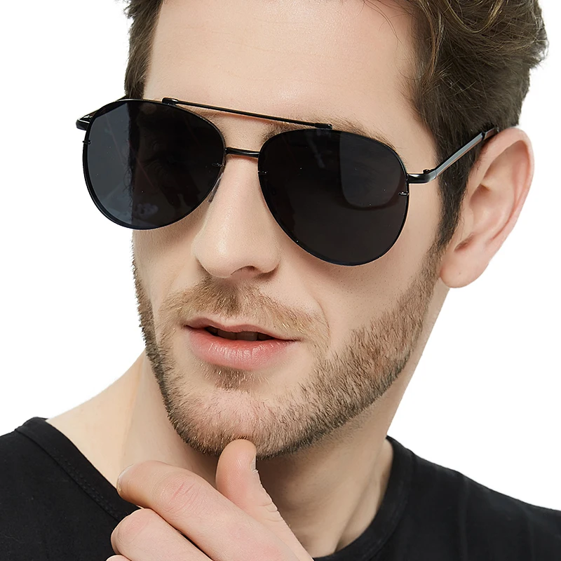 

Kingland Metal Sun Glass Mirror Best Selling 2019 High Quality Pilot Sunglasses Polarized For Man