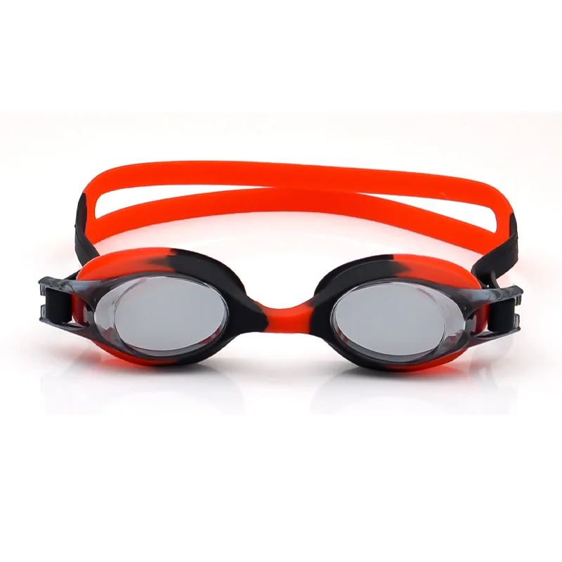 

1003 Factory Wholesale Children Swim Glasses Silicone Hd Waterproof Electroplated Anti-fog Swimming Goggles, Multicolor