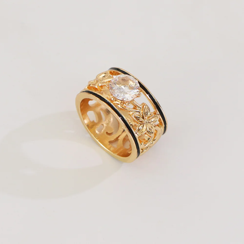 

Komi Hawaiian Rings Pearl Polynesian Style Rings Gold Plated Jewelry