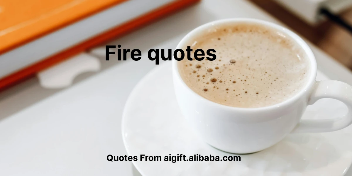 fire quotes