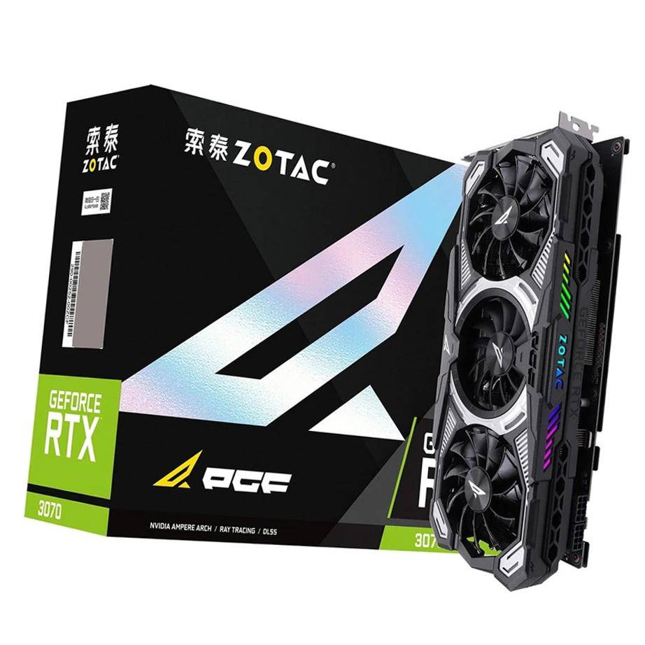 

April RTX 3070 8GB PGF ZOTAC CORES 5888 UNITS 60 mh/s Good To Heat Up Graphic Card For Mining With Competitive Shipping Fee