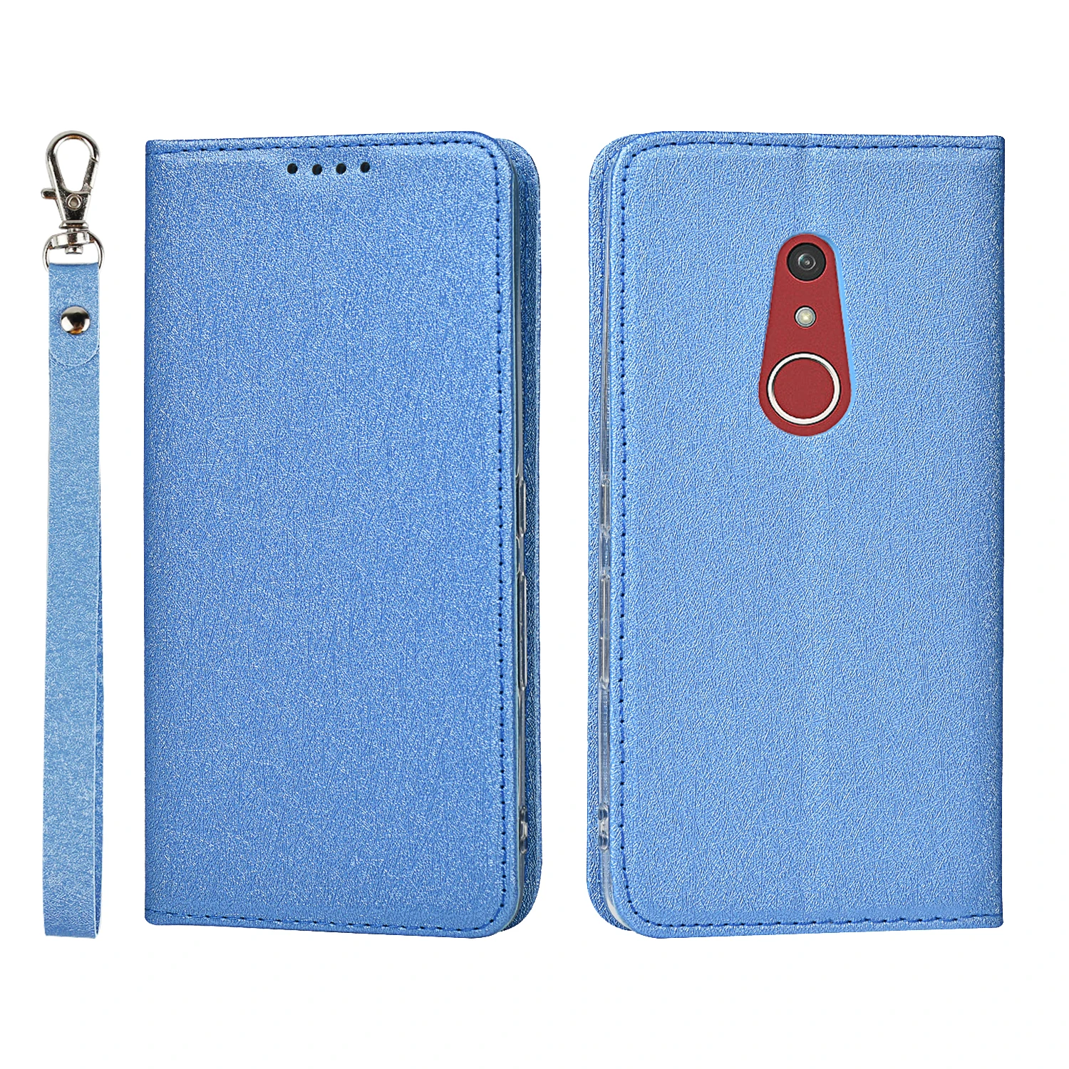 

Luxury Silk pattern PU Leather Flip Wallet Case For Fujitsu arrows Be4 Plus/F-41B with ID card slot, As pictures