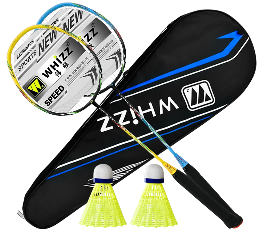 

New Design Badminton Rackets,WHIZZ Badminton Racket with Quality Professional PROTECTOR Badminton Rackets