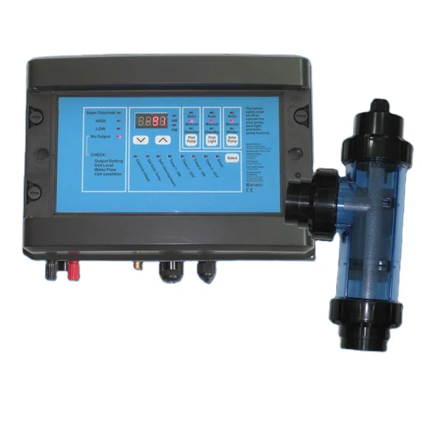 

3 in 1 salt water chlorinator cell with solar controller 5 years warranty
