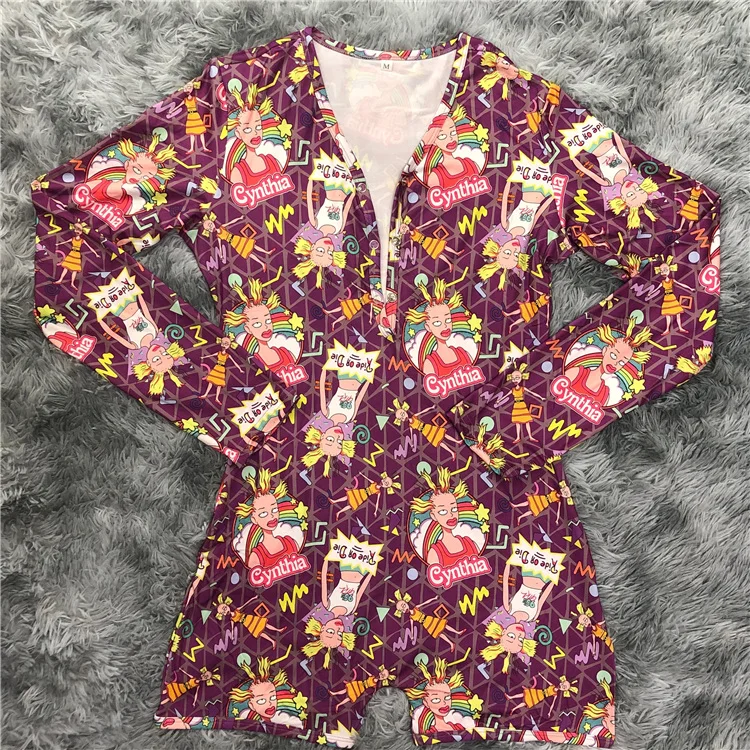 

Customized logo fashion designer sexy cozy one piece ladies women pyjamas, Customized size