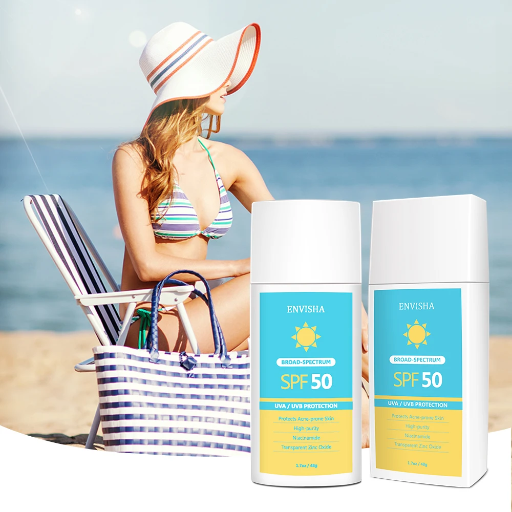 

Travel Size UVA UVB Sun Protection Sunscreen OEM Korean Packaging Lotion Cream Sunscreen For Oily Skin