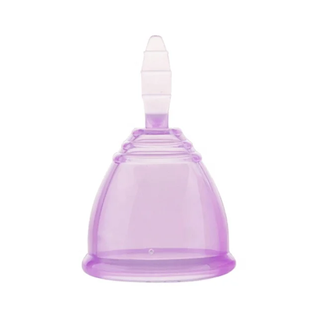 

New Design Eco Friendly Silicone Menstrual Cup Soft Reusable Lady Cup Collapse Menstrual Cup, Green, pink, purple, transparent, blue, yellow