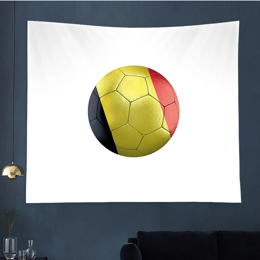 

Soccer Football Large Wall Tapestry Home Decor 3D Print Wall Hanging Tapestry for Bedroom Dorm Boys Undergradua, Customized color